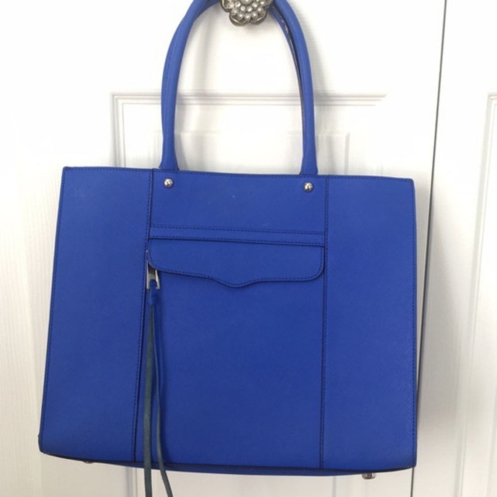 Blue Medium MAB Tote, Rebecca Minkoff